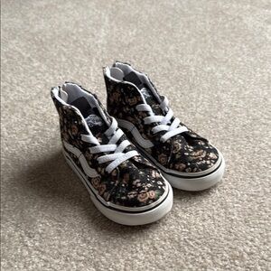 Vans Floral High-Zip SK8 Shoe